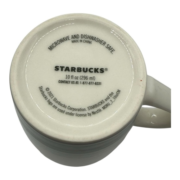 Starbucks 2021 Green Ombre Ceramic Coffee Mug – 10 oz - Picture 5 of 5
